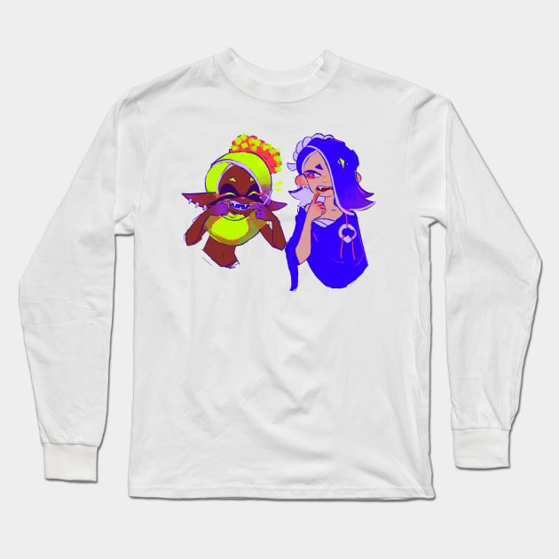 Deep Cut teef Long Sleeve T-Shirt by Probablynotsam